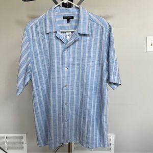 Textured, Camp Collar Banana Republic shirt